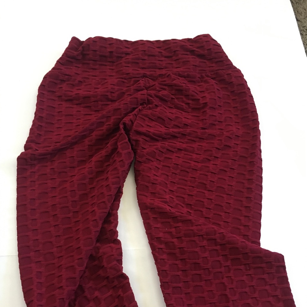 Red Tik Tok Leggings